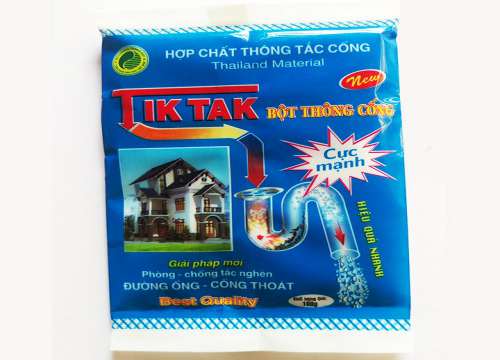 bột thông cống tiktak